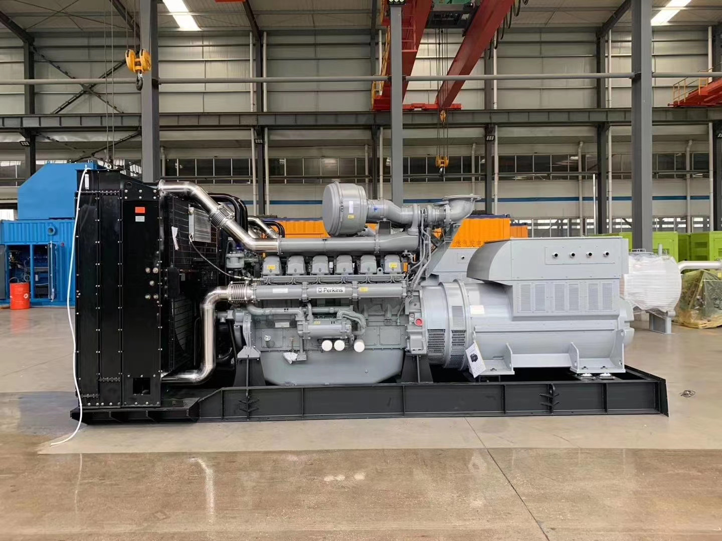 6.3kv 1250kw EvoTec generators Project Case