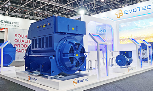 Electric Alternators from EvoTec Attend CIPPE 2021 in Beijing