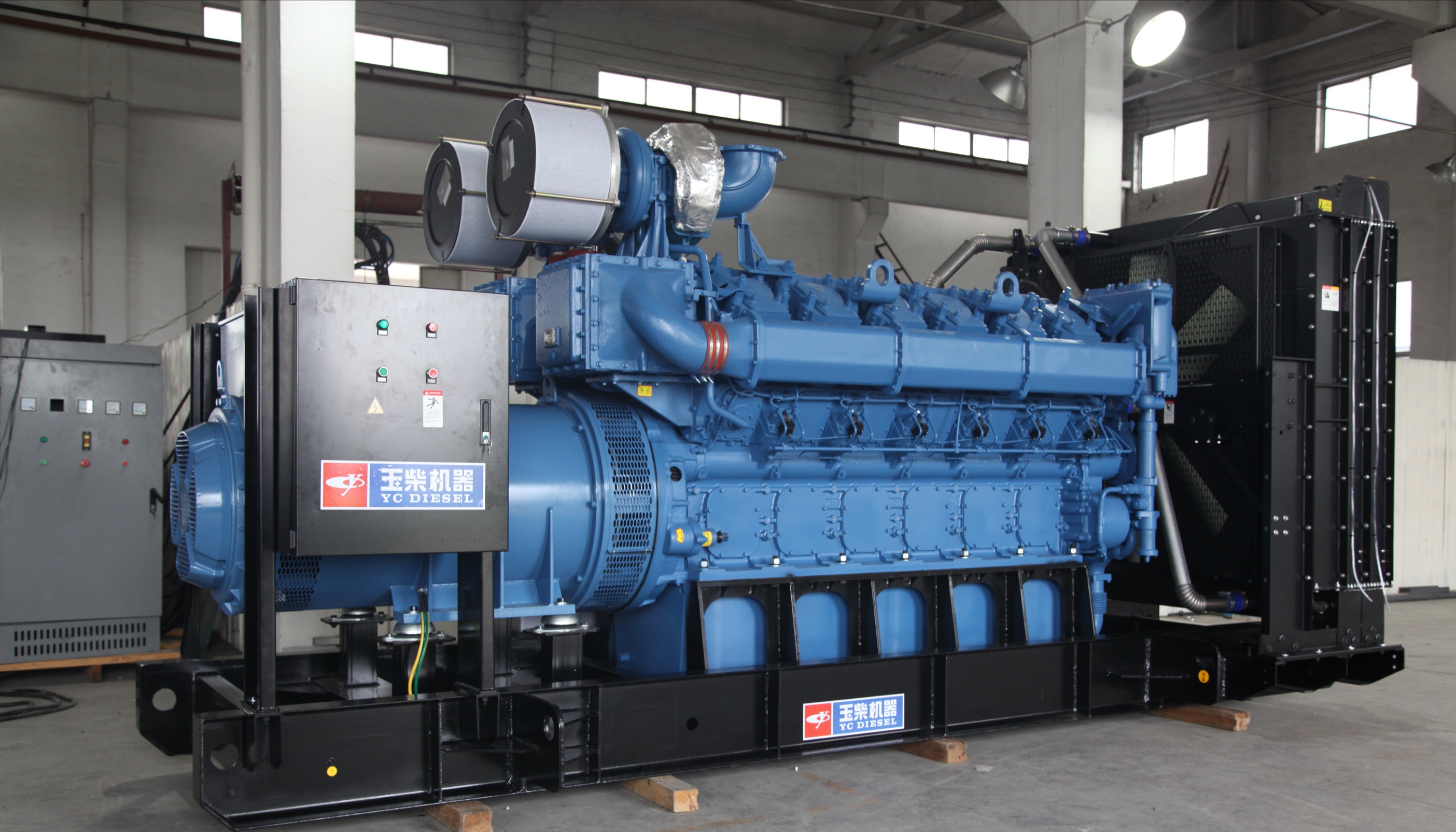 High Output Alternator For Power Stations