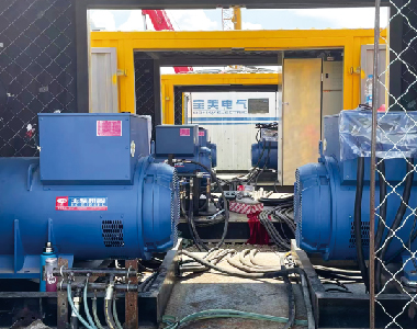 5 x 500KW/660V Alternators - Daqing Oilfield Gas Project