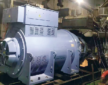 3000KW/10.5KV HV Alternator - Finalization Test of Yuchai  Diesel Engine