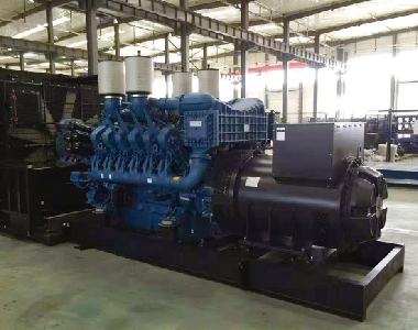 1200KW Alternator Coupled with MTU Engine –  Exported to East Asia