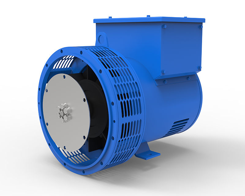 Серия EVO168 промышленный альтернатор 8.5/27kVA，400/480V，50/60Hz，4/6/8/10Pole 