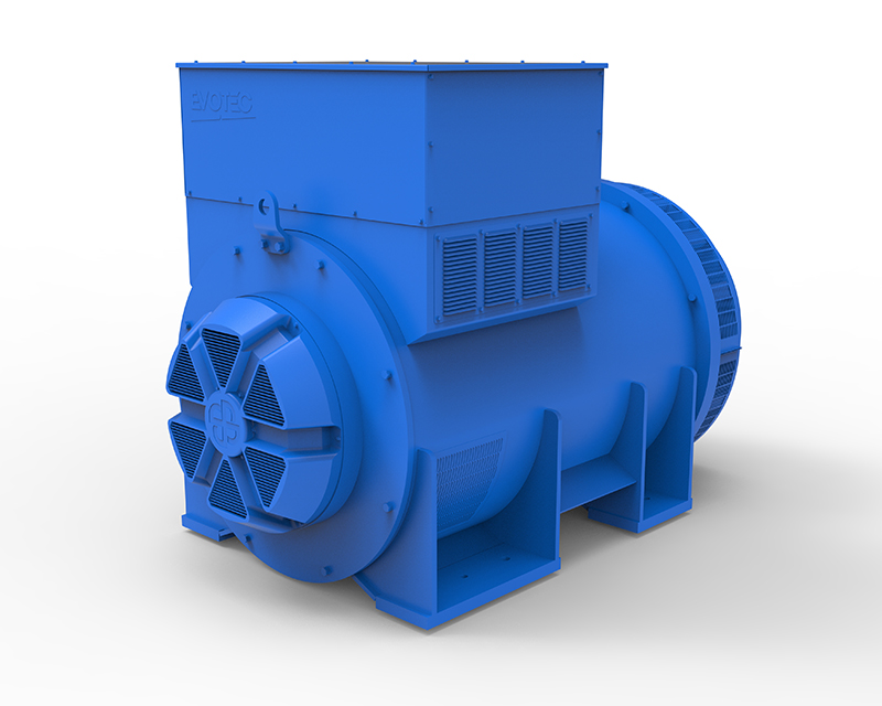 EVO568 Series Industrial Generator 3000/4500kVA，400/480V，50/60Hz，4/6Pole