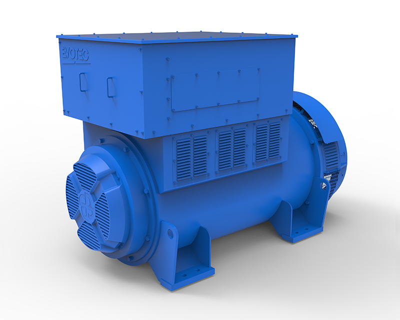 EVO428 High-Voltage Series Generator 500/1625kVA，3300/13800V，50/60Hz，4/6Pole