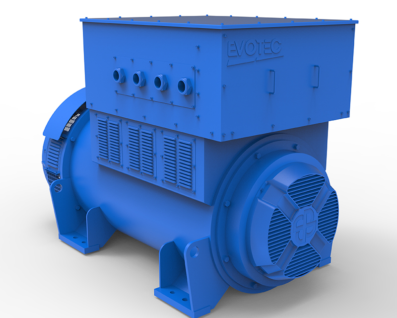 EVO428 High-Voltage Series Generator 500/1625kVA，3300/13800V，50/60Hz，4/6Pole